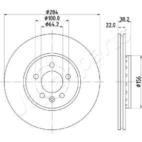 Bremsscheibe für MG von JAPANPARTS