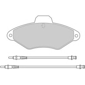 Bremsbeläge FQT874 von FERODO günstig für 161,61 € online kaufen