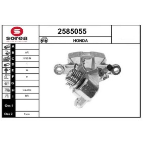 Bremssattel des Herstellers EAI - Originalware Artikelnummer: 2585055