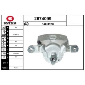 Bremssattel für DAIHATSU von EAI