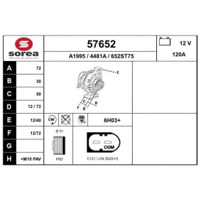 Køb Generator af EAI 57652 til den lave pris 1765,40 DKK