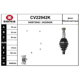 Acquista Kit giunti semiasse da EAI CV22942K a buon mercato per soli 59,19 €