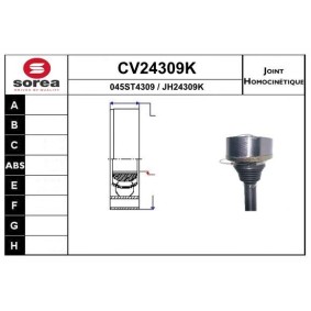 Compre Junta homocinética de EAI online para DAILY II Caja/Chasis a precios moderados