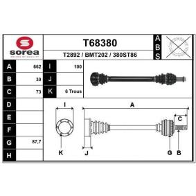 Antriebswelle T68380 von EAI günstig für 116,15 € online kaufen