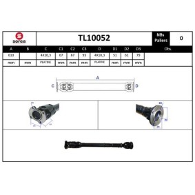 Kardanwelle TL10052 von EAI günstig für 376,90 € online kaufen