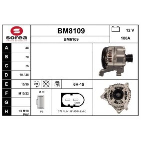 Lichtmaschine für BMW von SNRA