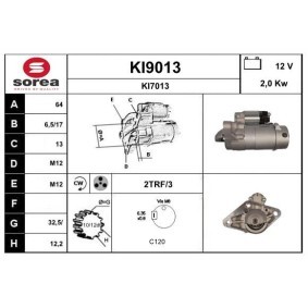 Anlasser für KIA von SNRA