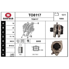 Køb Generator af SNRA TO8117 til den lave pris 3097,86 DKK