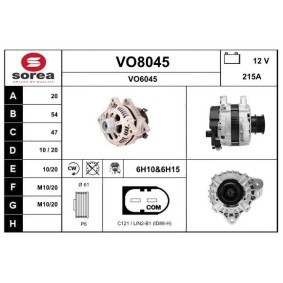 Køb Generator af SNRA VO8045 til den lave pris 2626,63 DKK