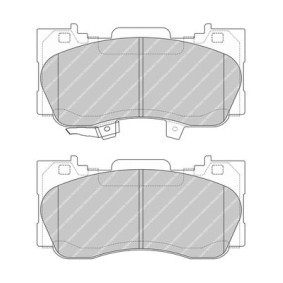 Bremsbeläge für SEAT von FERODO
