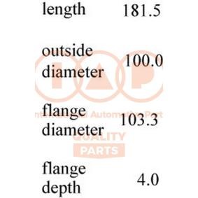 Köp Cylinderfodersats av IAP QUALITY PARTS 103-09017S till det låga priset 3707,56 kr