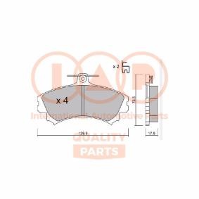 Bremsbeläge für VOLVO von IAP QUALITY PARTS