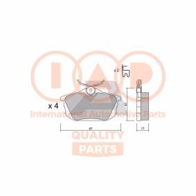Bremsbeläge für VOLVO von IAP QUALITY PARTS