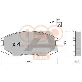 Köp Bromsbelägg av IAP QUALITY PARTS 704-12092P till det låga priset 1577,79 kr