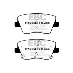 Bremsbeläge DP42344R von EBC Brakes günstig für 276,73 € online kaufen