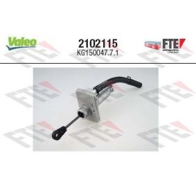 Achetez des Cylindre émetteur d'embrayage VALEO 2102115 à prix pour 98,27 €
