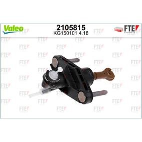Achetez des Cylindre émetteur d'embrayage VALEO 2105815 à prix pour 55,67 €