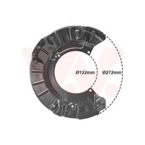 Acquista Lamiera paraspruzzi disco freno da VAN WEZEL 0502371 a buon mercato per soli 38,34 €