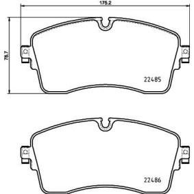 Bremsbeläge MDB4068 von MINTEX günstig für 87,82 € online kaufen