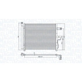 Klimakondensator 350203746000 von MAGNETI MARELLI günstig für 119,98 € online kaufen