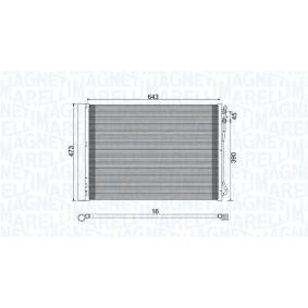 Klimakondensator 350203781000 von MAGNETI MARELLI günstig für 94,75 € online kaufen