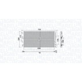 Klimakondensator 350203797000 von MAGNETI MARELLI günstig für 147,77 € online kaufen