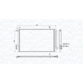 Osta Lauhdutin, ilmastointilaite MAGNETI MARELLI:llä 350203814000 edullisesti hintaan 76,77 €