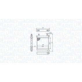 Klimakondensator 350203867000 von MAGNETI MARELLI günstig für 108,83 € online kaufen