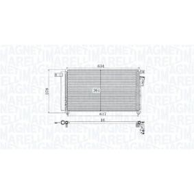 Klimakondensator 350203961000 von MAGNETI MARELLI günstig für 89,03 € online kaufen