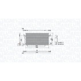Klimakondensator 350203965000 von MAGNETI MARELLI günstig für 159,34 € online kaufen