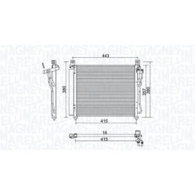 Klimakondensator 350203980000 von MAGNETI MARELLI günstig für 100,95 € online kaufen