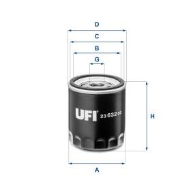 Ölfilter 23.632.00 von UFI günstig für 9,02 € online kaufen