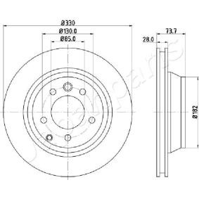 Bremsscheibe von JAPANPARTS DP-0918