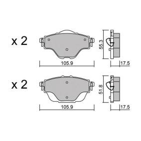 Acquista Kit pastiglie freni da AISIN BPPE-2014 a buon mercato per soli 43,46 €