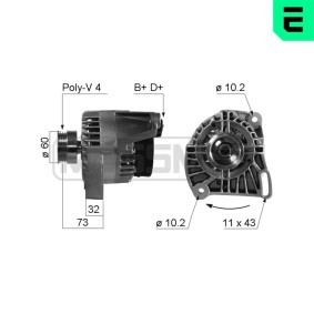 Køb Generator af ERA 210485R til den lave pris 1348,73 DKK