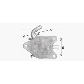 Achetez des Radiateur d'huile de boite de vitesse automatique AVA COOLING SYSTEMS TO3755 à prix pour 104,81 €