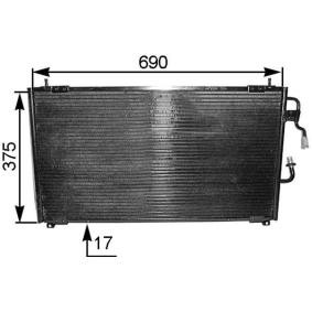 Köp Kondensor, klimatanläggning av MAHLE ORIGINAL AC 175 000S till det låga priset 539,60 kr