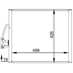 Kjøp Kondensator, klimaanlegg av MAHLE ORIGINAL AC 277 000S til den lave prisen 1190,94 NOK
