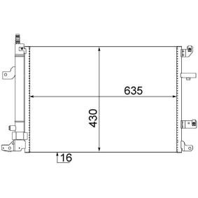 Acquista Condensatore climatizzatore da MAHLE ORIGINAL AC 497 000S a buon mercato per soli 186,57 €
