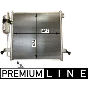 Køb Kondensator, klimaanlæg af MAHLE ORIGINAL AC 815 000P til den lave pris 1972,51 DKK