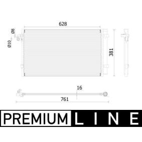 Compre Condensador, ar condicionado da MAHLE ORIGINAL AC 99 000P a um preço baixo por 132,94 €