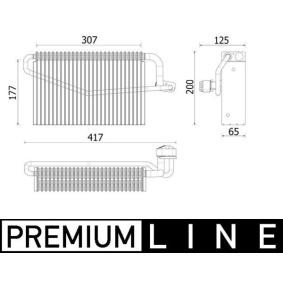 Verdampfer, Klimaanlage AE 163 000P von MAHLE ORIGINAL günstig für 135,87 € online kaufen