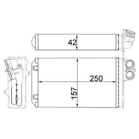 Wärmetauscher, Innenraumheizung AH 244 000S von MAHLE ORIGINAL günstig für 38,98 € online kaufen