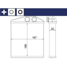 Comprar Radiador de calefacción de MAHLE ORIGINAL AH 6 000S a bajo precio de 40,81 €