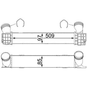 Ladeluftkühler CI 146 000S von MAHLE ORIGINAL günstig für 117,03 € online kaufen