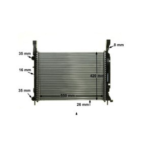 Ladeluftkühler CI 337 000P von MAHLE ORIGINAL günstig für 162,47 € online kaufen