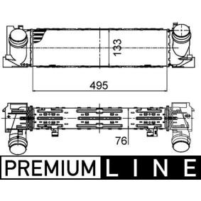 Ladeluftkühler CI 393 000P von MAHLE ORIGINAL günstig für 200,01 € online kaufen