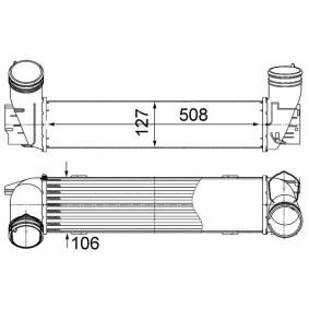 Ladeluftkühler CI 490 000S von MAHLE ORIGINAL günstig für 143,14 € online kaufen