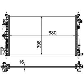 Køb Vandpumpe af MAHLE ORIGINAL CP 6 000S til den lave pris 347,43 DKK
