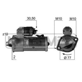Köp Startmotor av MESSMER 220349A till det låga priset 2527,45 kr